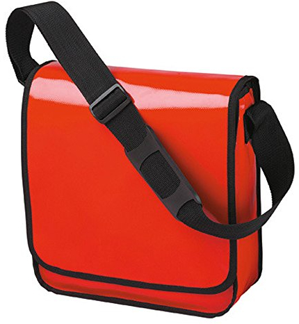 HALFAR Tasche UMHAENGETASCHE Schultertasche LORRYBAG® ECO Hochformat Rot