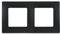 Legrand LEG96716 Plaque Fonte 2 postes Niloe