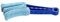 Fackelmann 60170 Brosse poussière, Plumeau, Brosse, Plastique, Microfibre, Bleu, 21 x 7 x 3 cm