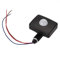 Capteur De Mouvement Infrarouge Détecteur De Mouvement PIR Pour LED Lampe Jardin 90 ~ 250V