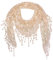 YEBIRAL Heißer Verkauf Damen Schal Lace Frauen Accessoires Tücher Halstuch Dreieck Schals 15 Farben(Beige)