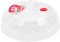 Flexzion 11.5 Inch Microwave Splatter Cover - BPA-Free Anti-Splatter Microwave Cover with Adjustable Steam Vent, Dishwasher Safe, Transparent Plastic Food Covers for Microwave Cooking
