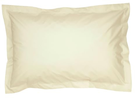 Christy Oxford Pillowcases 2 Pack | 400TC Luxury Bedding | Gold Pillow Case Pair | 100% Cotton Sateen | Soft Silky Bed Linen