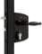 LOCINOX Surface Mounted Gate Lock - LAPQ10 U2 Black (10mm - 30mm)