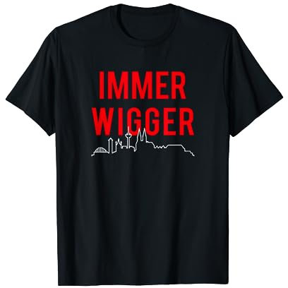 IMMER WIGGER. Haie Immer Weiter Köln Kölle Kölsch Kölner Fan T-Shirt