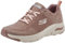 Skechers Arch Fit - Comfy Wave, Zapatillas Mujer, Brown, 38 EU