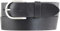 BELTINGER Damen-Gürtel aus Vollrindleder 4 cm | Jeans-Gürtel 40mm | Mit Runder Schließe | Schwarz 80cm