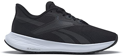 Reebok Damen Energen Run 3 Wo Running Sneaker, Schwarz/Pure Grey/White, 41 EU