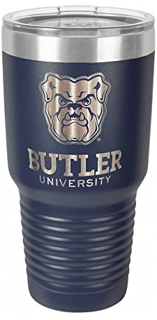 Joseph's Workshop Butler University Tumbler Souvenir College-Tasse mit Butler, blaues Geschenk