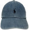 POLO RALPH LAUREN Herren-Chino-Ballmütze aus Baumwolle, Denim Blau, Einheitsgröße