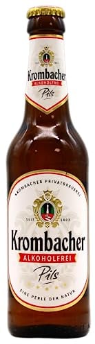 Krombacher Pils Alkoholfrei, 24er Pack (24 x 0.33 l) MEHRWEG
