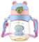 Bestele Alled Vasos Boquilla Niños, Vaso Infantil Pajita Contrapeso Antigoteo Vaso Aprendizaje Taza con Manejas Acollador, Bebés Vaso con Pajita Antiderrame más de 6 meses