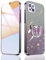 GOGME Brillante Cover per OPPO Reno 4Z 5G (Reno4 Z), Tlaio Elettrolitico Silicone TPU Antiurto Protective Custodia Con Supporto a Farfalla. Nero