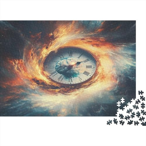 Jenseits von Zeit und Raum Puzzles 1000-teilige Für Erwachsene Lernspiel Lernspiel Herausforderung Spielzeug Space-Zeit 1000 Puzzle Für Erwachsene Und Kinder Ab 14 Jahren 1000pcs (75x50cm)
