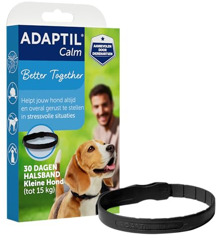 ADAPTIL Calm Halsband Hund I Tierfreundliche Hundehalsband Alternative zum Antibellhalsband für Hunde I unterstützt Anti Bell Training I beruhigend I 30 Tage Anwendung I Von Tierärzten empfohlen