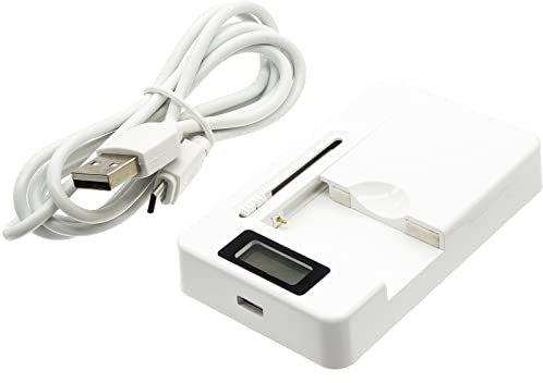 Vsdampj Chargeur de batterie compatible pour Canon IXUS 125HS, IXUS 240HS, IXY 220F, IXY 420F, PowerShot A2300, A2400, A2400 is, A3200