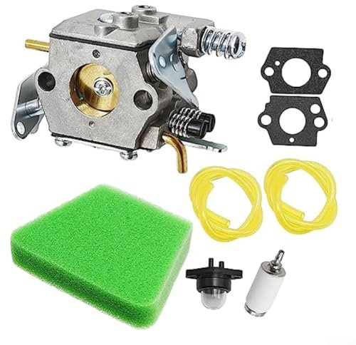 Vergaser-Tuning-Kit für W-20 Wt-391 Wt-637 Heckenschere, Motorsense Motorsäge Motor, mit Luftfilter, Kraftstofffilter