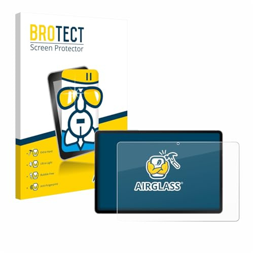 BROTECT Schutzglas für Samsung Galaxy Tab S10 FE 5G | Transparenter Displayschutz Made in Germany Schutzfolie Panzer Folie Glas 9H Anti-Fingerprint Einfache Montage Clear