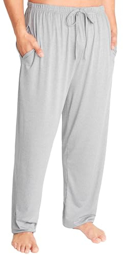 Get Trend Pantalon de Pyjama Homme et Ado, Pantalon de Détente avec Poches, Bas de Pyjama Homme Extensible, Idée Cadeau