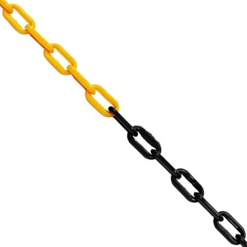 Vigil 5 Metre Plastic Barrier Chain - Yellow & Black