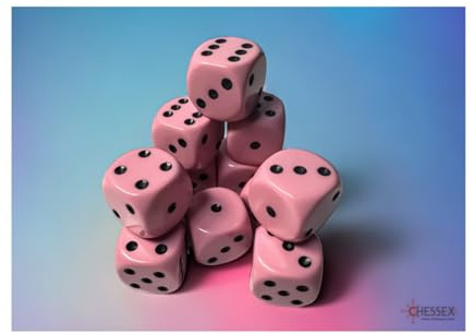 Chessex Dice: Opaque 16mm D6 (12)