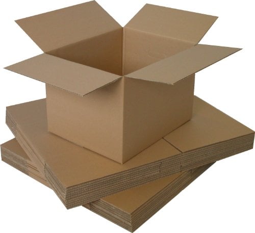 50 x Medium Cardboard Packing S/W Boxes 8x6x4