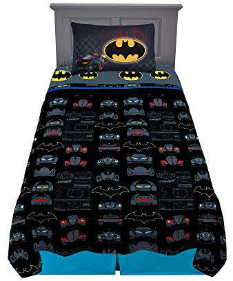 Franco Bettwäsche-Set 3 Piece Twin Size Batman