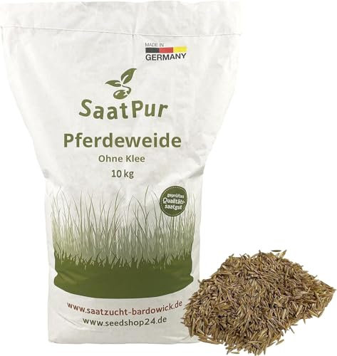 Weide Pferdeweide ohne Klee 10kg Futterwiese Weidegras Grünland Gras Mähwiese Weidesamen Weidesaat Koppel