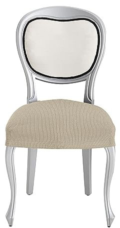 Eysa Italia Ulises Coprisedia, Poliestere-Cotone, Bianco, 40 a 50 cm, 2 unità