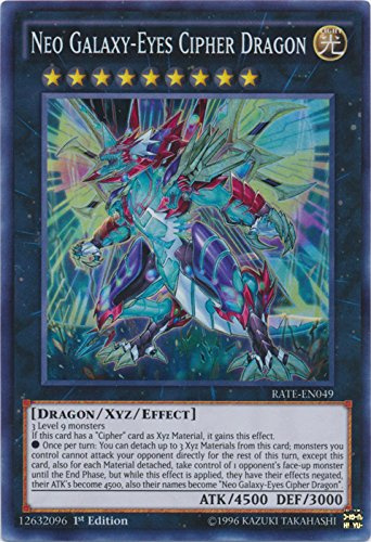 YU-GI-OH! - Neo Galaxy-Eyes Cipher Dragon - Super Rare - 1st Edition - Yu-Gi-Oh Collectible Card - Single - Trading Card - 1 Piece