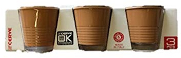 Espresso Cerve Gläser cc 95 im 3er Set