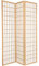 Fine Asianliving Japanische Paravent Raumteiler Trennwand B135xH180cm 3-teilig Shoji Reispapier Naturel Japanische Paravent Raumteiler Shoji Raumtrenner Spanische Wand Sichtschutz Trennwand
