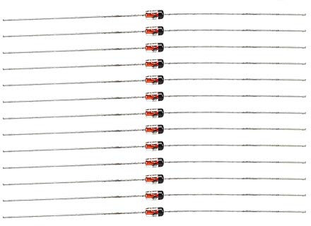 500-teilige Diode, schnell schaltende Diode 1N4148 200 mA 100 V elektronische Komponenten Industrieller Steuerkreis Leitfähiges Material für den Schaltkreisanschluss