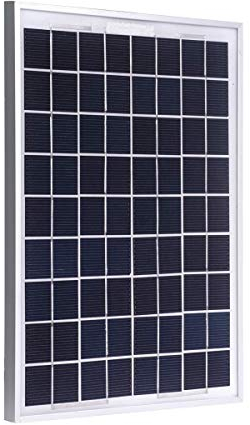 TEMPO DI SALDI Pannello Solare Fotovoltaico Monocristallino Da 10W Con Pinze A Morsa
