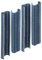 Alberts 531010 Drahtklammer | zinkphosphatiert, schwarz kunststoffbeschichtet | Breite 22 mm | 200er Set