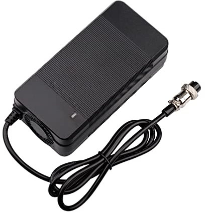 36V Vélo Chargeur de Batterie Recharge Trottinette 42V 3A pour vélo électrique Speedway Mini 4 Pro Scooter Vélo 3-Prong Inline 12mm 0.41inch Connecteur