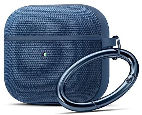 Spigen Urban Fit Hülle Case kompatibel mit Airpods 3 Generation 2021 - Marine