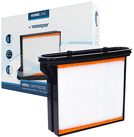 Sillar Filtro a Pieghe compatibile con Bosch Gas 25, 50, 50 M, Starmix FKP4300, Eibenstock, Metabo, Hitachi - sostituzione