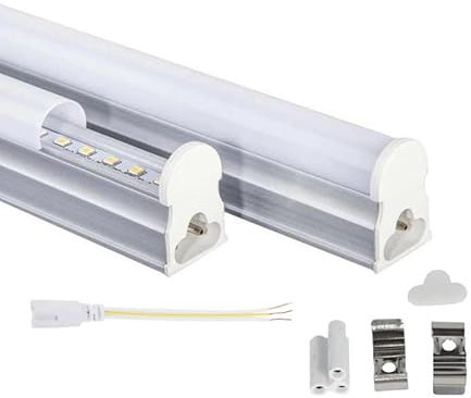 UNIVERSO TUBO NEON LED SMD PLAFONIERA RACCORDABILE DA 60CM 12 WATT 1320 LUMEN (BIANCO FREDDO)