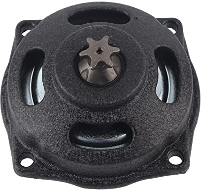 KIMISS Kupplungstrommelritzel丨 Kupplungstrommel aus Edelstahl mit 6 Zähnen, Kupplungstrommel für 2-Takt-47-ccm-49-ccm-Motor, Mini-Pocket-Dirt-Bike, ATV-Quad-Getriebesystem