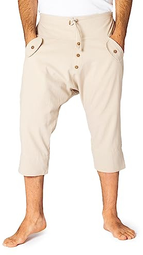 PANASIAM Yogi Shorts, Unisex, kaki, XL