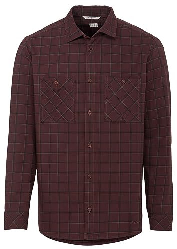 VAUDE Hemd Marke Modell Me Jerpen LS Shirt IV, Dark Oak, L