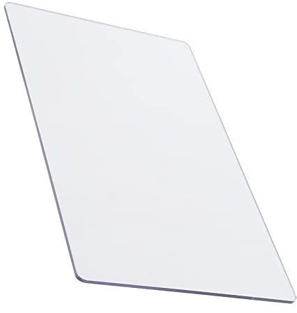 Die Cutting Pads, 3mm Thickness Embossing Cutting Pad Transparent Die Cutting Plates for Die Cutting Machine Embossing Crafting(7.7 x 5.9 x 0.1in)