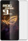 ASUS ROG Phone 9 - Proteggi Schermo in Vetro Antibatterico, incredibilmente Sottile 0,16 mm, Anti-Impronta, Resistente con durezza 9H