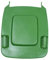 TOPBATHY Recycling Bins for Kitchen Trash Can Lid Plastic Large Wheelie Bin Lid Replacement