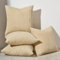 Topfinel Kissenbezug 45x45 Khaki 4er Set Cord körnig Farbverlauf Kissenbezüge Kissenhülle Dekokissenbezug Sofakissen Couchkissen für Sofa Schlafzimmer Wohnzimmer Balkon Kinder flauschig