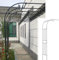Pergolato da giardino ad arco nero resistente con traliccio in ferro per supporto per piante decorazione esterna durevole 150 x 240 cm
