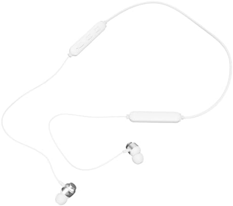 OSALADI Kabelloses Stereo-ohrhörer-Headset Mit Zwei Griffen Magnetischer Ohrhörer Freisprecheinrichtung Nackenbügel Für Stunden Standby Leicht Für Fitness Und Laufen Weiß