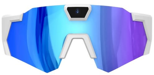 ZUICC Pov Glasses 4K Baseball Sunglasses with Camera, 2026 Upgrade Smart Camera Glasse, HD Video Recording Glasses, Action Audio Camera Sunglasses for Cycling, Sports, Outdoor (Blue)