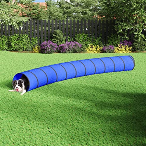 Mokuyary Hundtunnel blå Ø 55 x 500 cm polyester